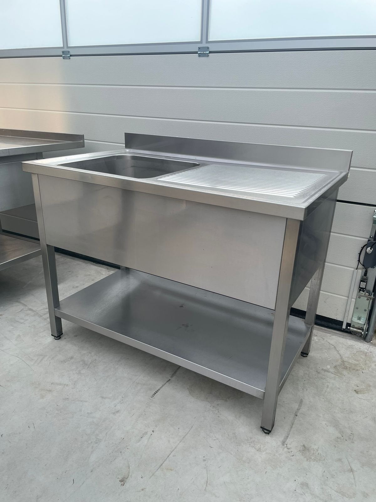 Horeca rvs spoeltafel wastafel aanrecht keukenblok spoelbak, Zo goed als nieuw, Minder dan 100 cm, 25 tot 50 cm, 50 tot 100 cm