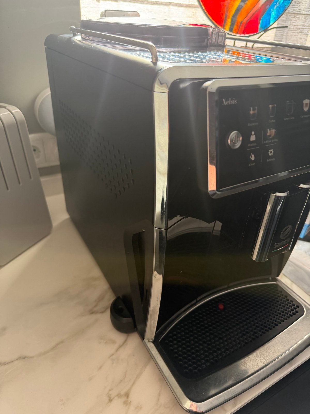 Saeco Xelsis volautomatische espressomachine, Afneembaar waterreservoir, Espresso apparaat, 10 kopjes of meer, Zo goed als nieuw