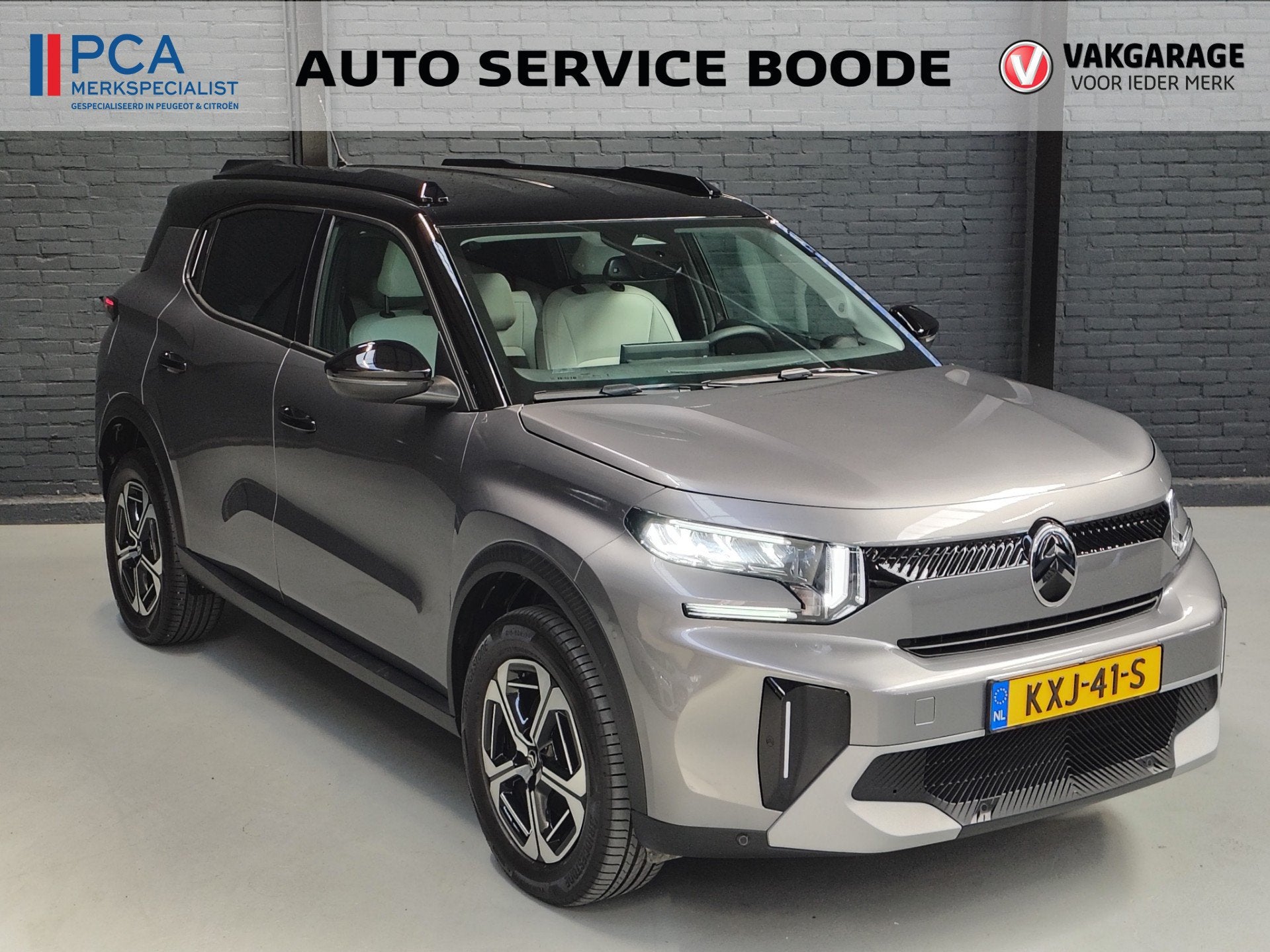 Citroen C3 AIRCROSS 1.2 Hybrid (145 pk) Max - 7-zits - autom, Auto's, Gebruikt, 1199 cc, Bedrijf, 144 pk