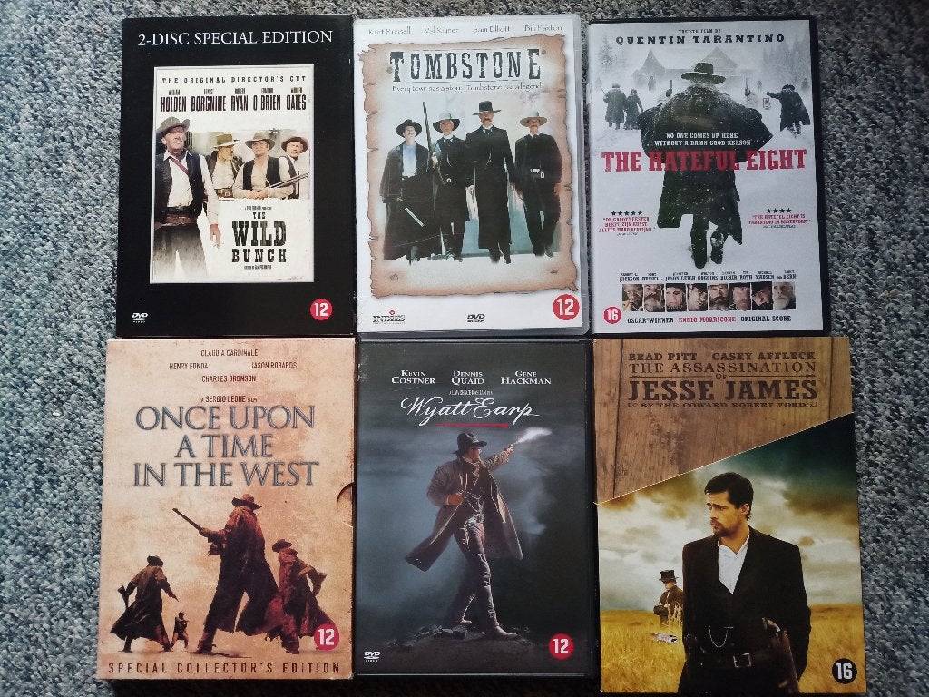 Cowboy Western schietfilms vanaf..., Cd's en Dvd's, Alle leeftijden, Nederlands, Actie, Ophalen of Verzenden