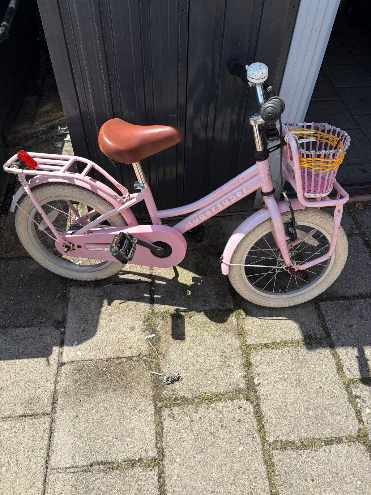 Meisjes fiest 16 inch, Ophalen of Verzenden, Gebruikt, 16 tot 20 inch