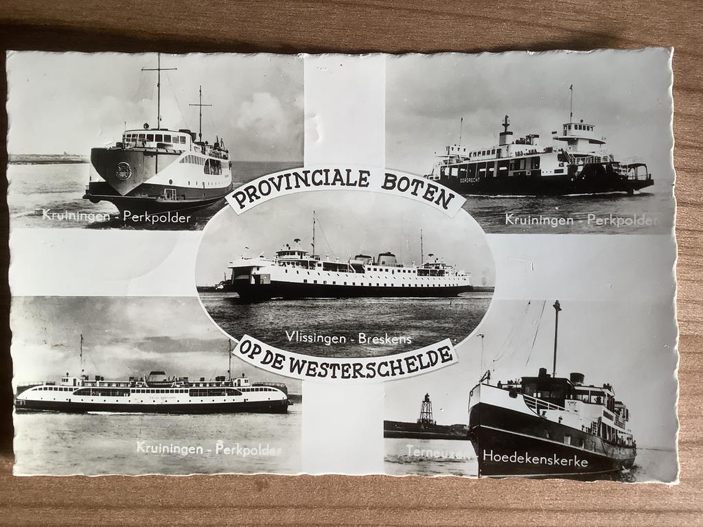 ansichtkaart Vlissingen, Verzamelen, Ophalen of Verzenden, 1960 tot 1980, Gelopen, Zeeland