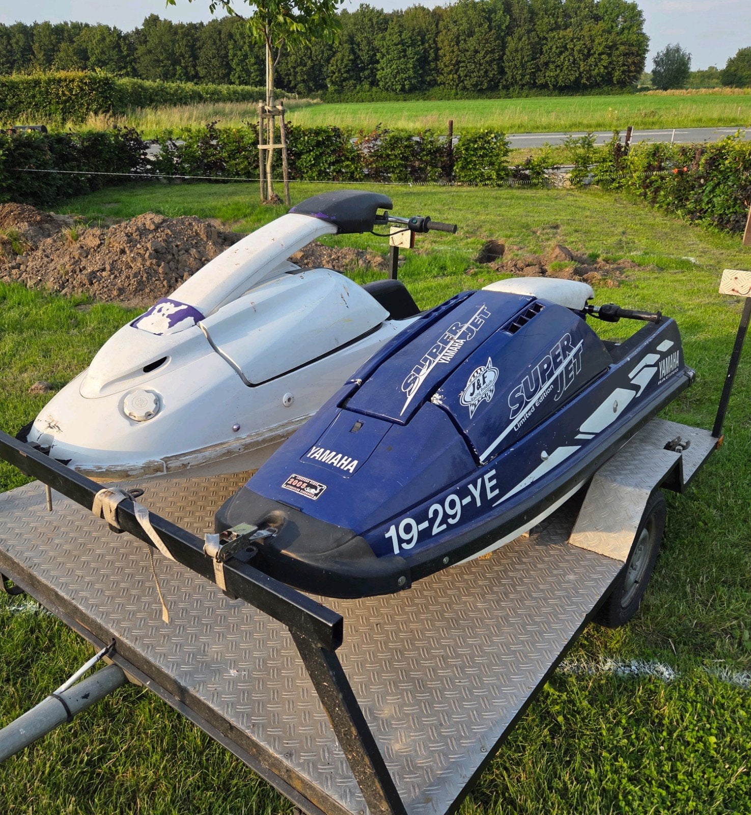 Yamaha superjet (2x) 701 650 700 te koop jetski waterscooter, Ophalen, Gebruikt, Eén persoon, Met peddels