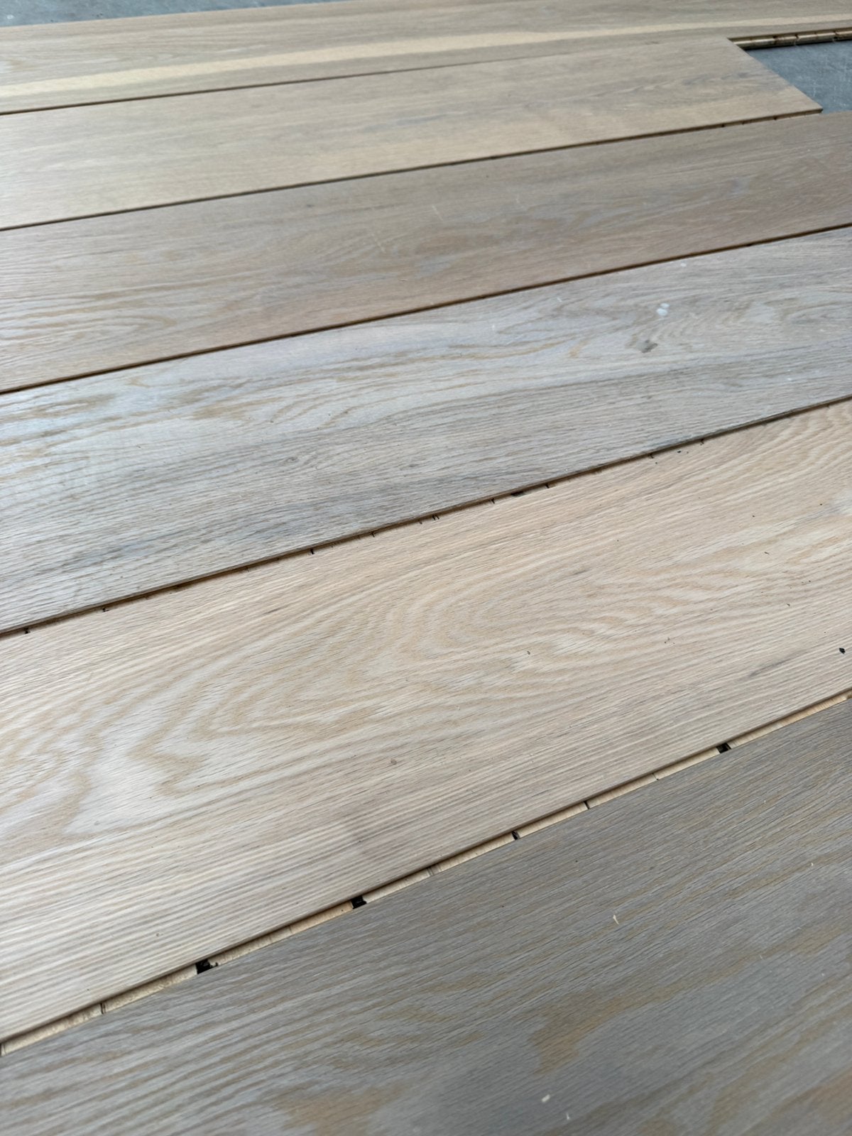 🔥🔥🔥💪💪 23 m² Nieuwe Eiken Vloer – Gerookt Wit Geolied, Ophalen, Gebruikt, Vloerdelen of -planken, 10 m² of meer