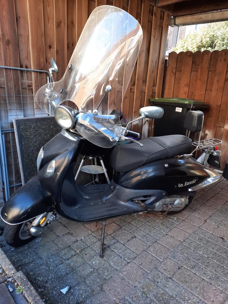 Lasouris grande retro, Fietsen en Brommers, Ophalen of Verzenden, Gebruikt, Overige typen, Overige merken