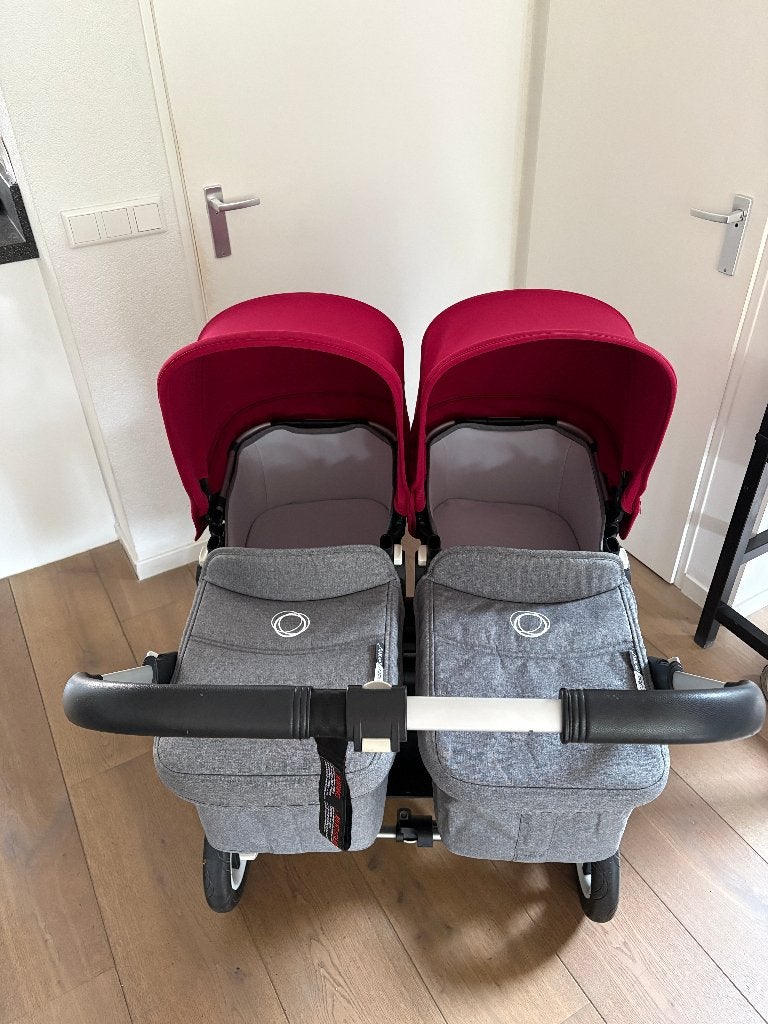Bugaboo donkey 2 Duo,  heel compleet, alles 2x, Ophalen, Duowagen, Bugaboo, Zo goed als nieuw