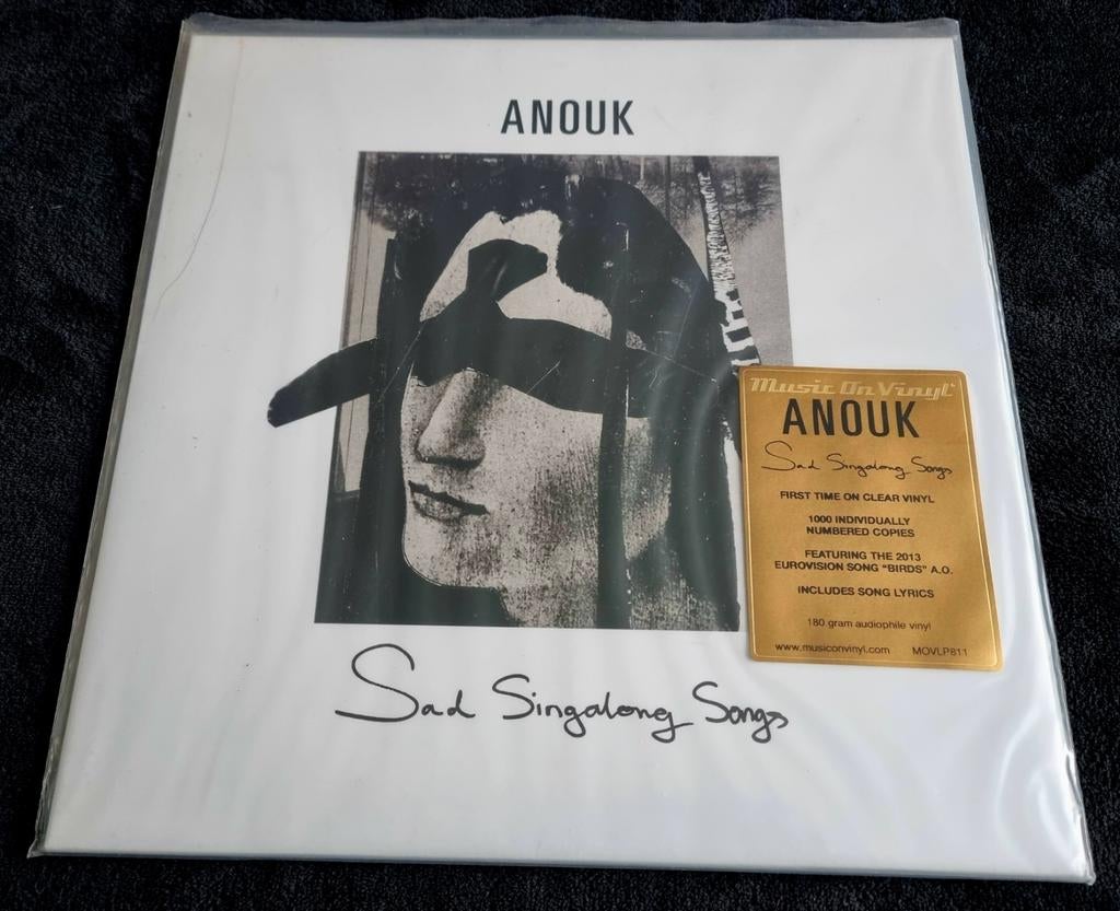 Anouk - Sad Singalong Songs (Clear Vinyl, Limited Edition), 2010 - 2019, Ophalen of Verzenden, Zo goed als nieuw, Inclusief binnenhoes