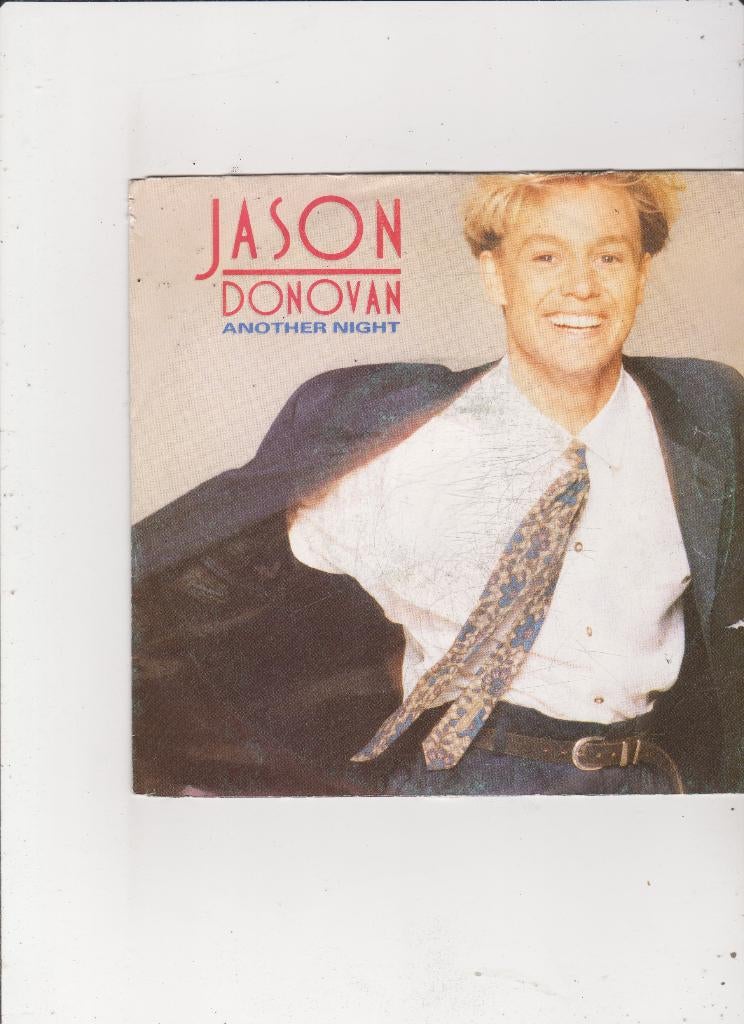 Single Jason Donovan - Another night, Ophalen of Verzenden, Gebruikt