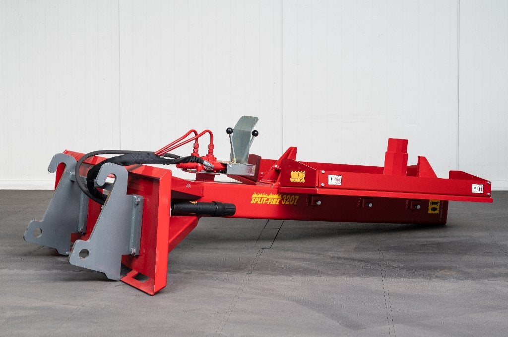 Split Fire 3207 houtklover shovel klover houtkloofmachine, Ophalen, Nieuw, Aftakas, Liggend