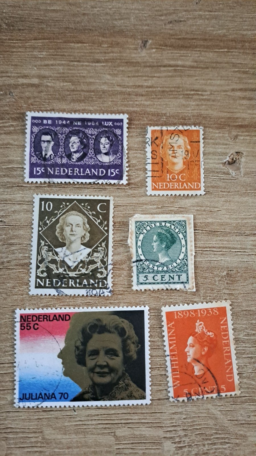 Nederlandse postzegel Wilhelmina 1898-1938, 5 cent, Postzegels en Munten, Ophalen of Verzenden