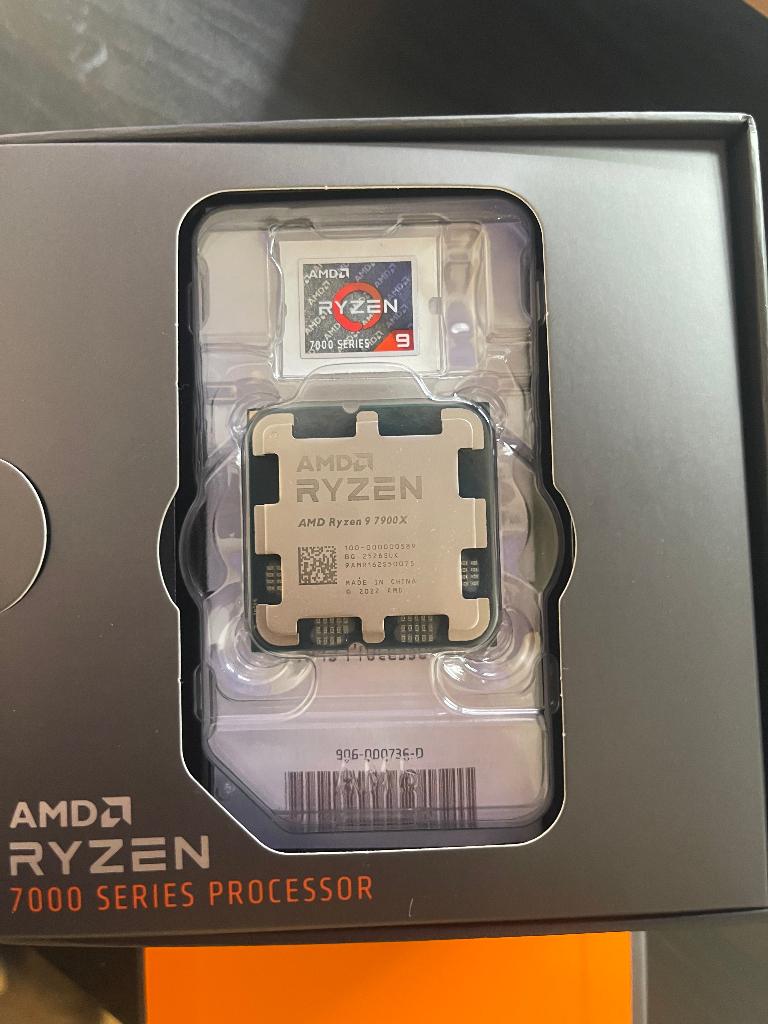AMD Ryzen 9 7900X Processor, Computers en Software, Processors, Ophalen of Verzenden, Nieuw, AMD Ryzen 9, 4 Ghz of meer