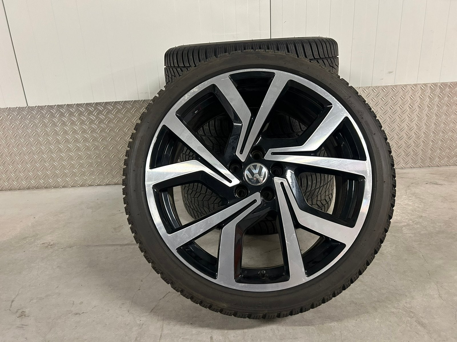 Originele VW volkswagen polo 6 GTI brescia 18 inch winter, Auto-onderdelen, Banden en Velgen, Ophalen, 18 inch, Banden en Velgen