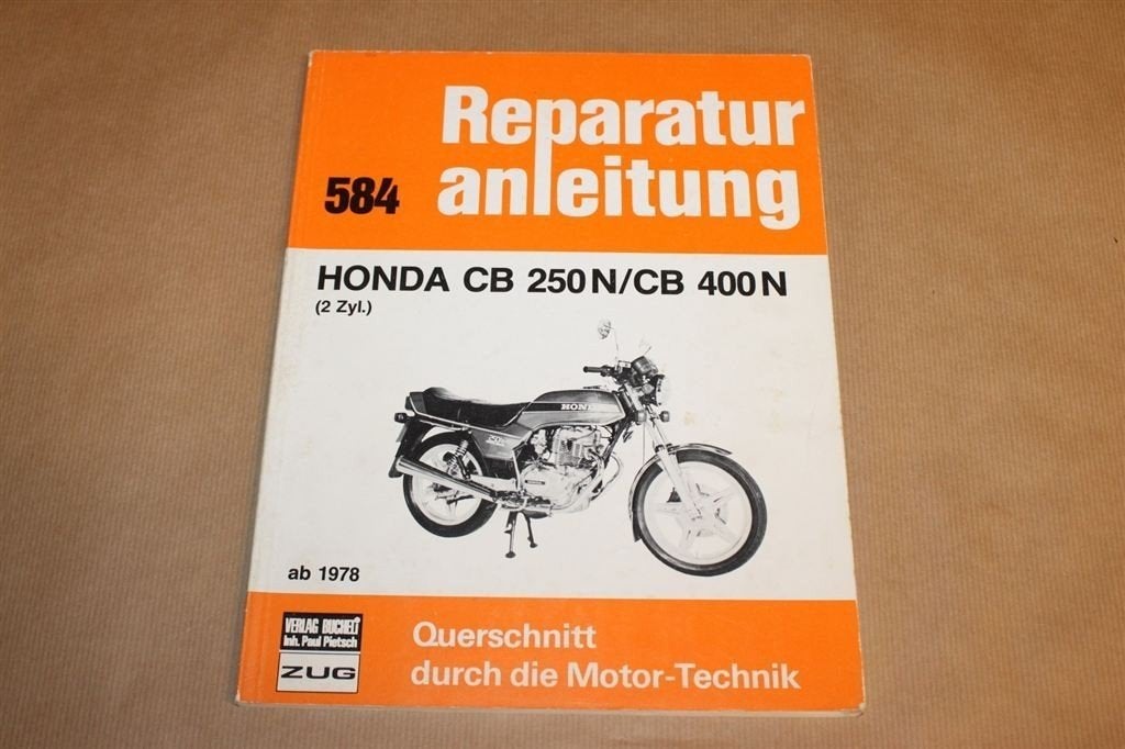 Honda CB 250N/ CB 400N - Reparatie handleiding, Motoren, Handleidingen en Instructieboekjes, Ophalen of Verzenden, Honda