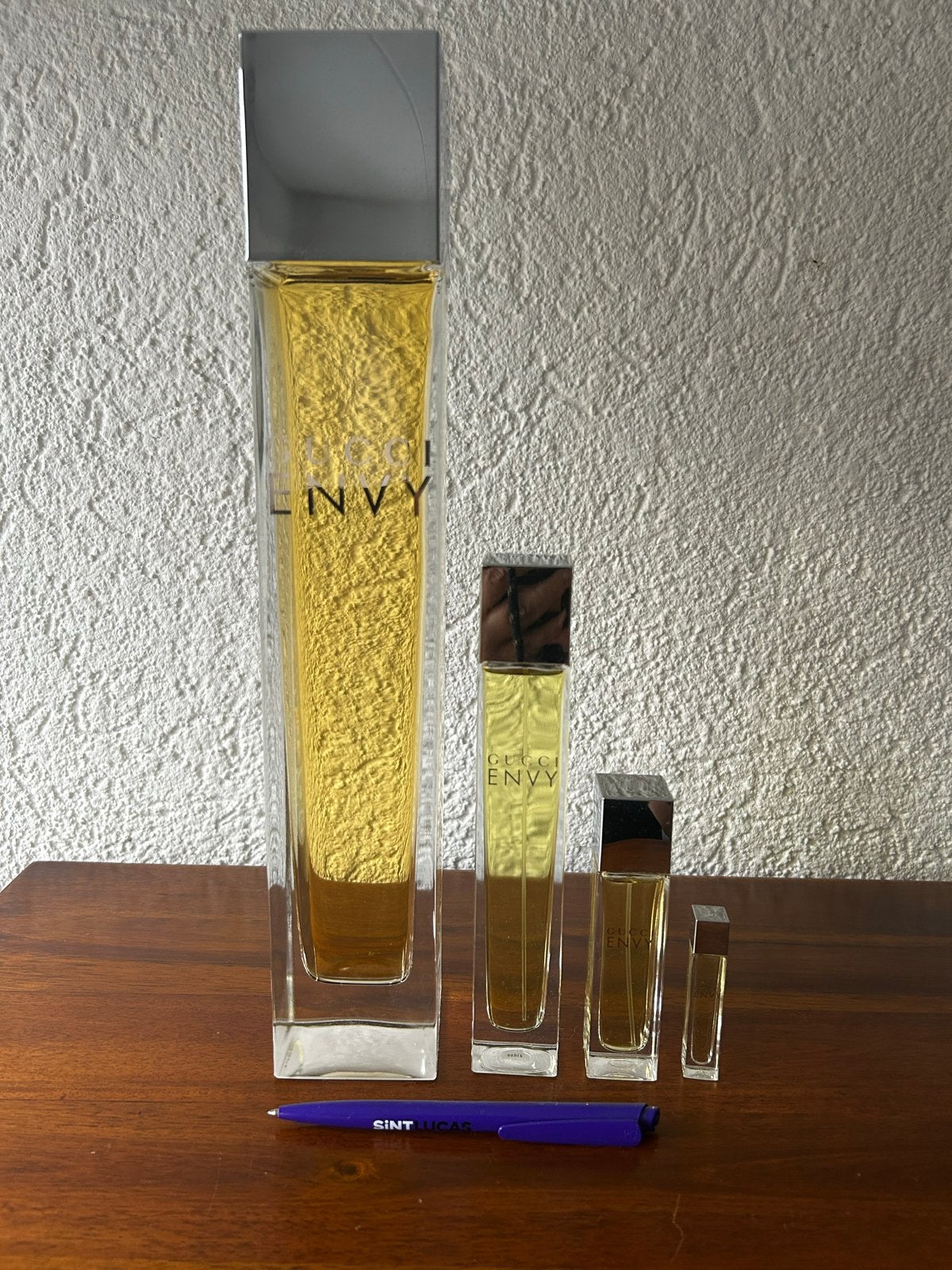 Giant Factice Gucci Envy - Decoratieve Fles 37cm, Ophalen, Zo goed als nieuw