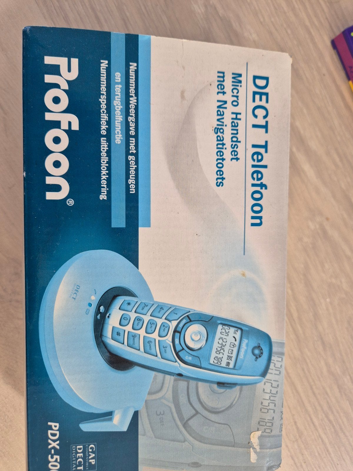 Profoon DECT Telefoon PDX-500 - Nieuw in doos, Telecommunicatie, Ophalen of Verzenden