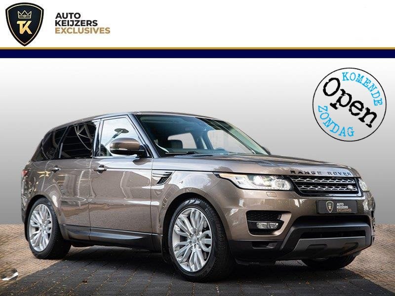 Land Rover Range Rover Sport 3.0 V6 Supercharged HSE Dynamic, Auto's, Automaat, Gebruikt, Zwart, Bruin