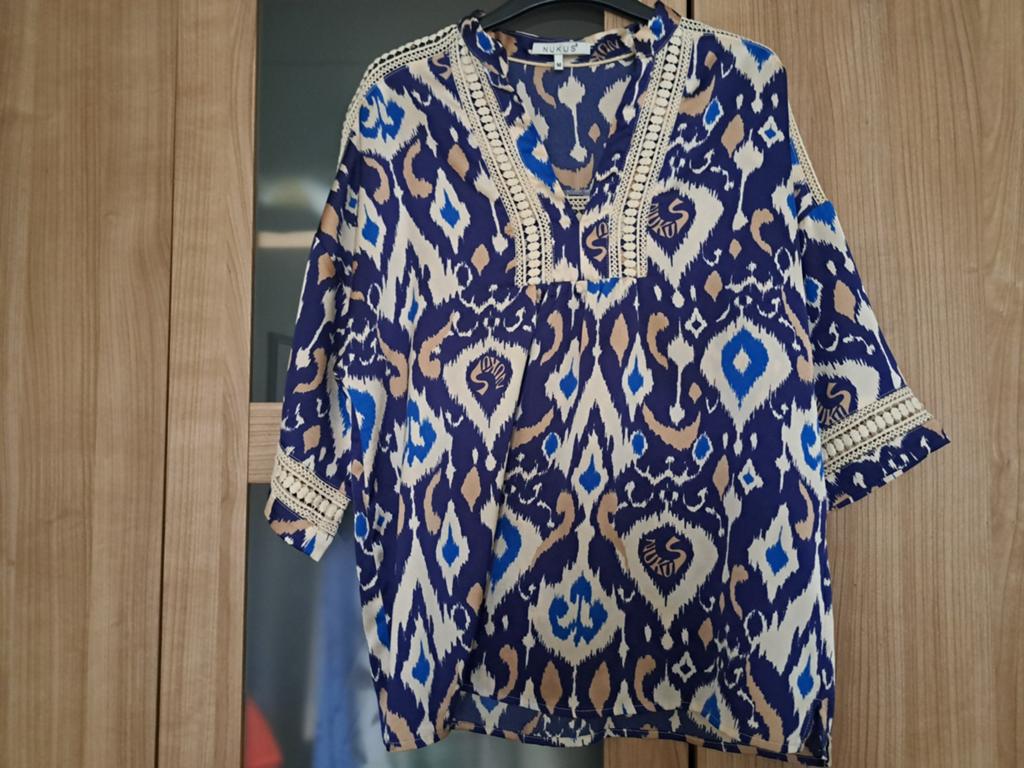 Nukus blouse Maat M, Kleding | Dames, Ophalen of Verzenden, Zo goed als nieuw, Maat 38/40 (M)