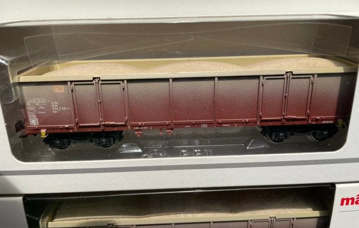 Marklin 00753-01 t/m 06 Set Eaos met bouwzand Nieuw in doos, Wisselstroom, Ophalen of Verzenden, Märklin, Nieuw