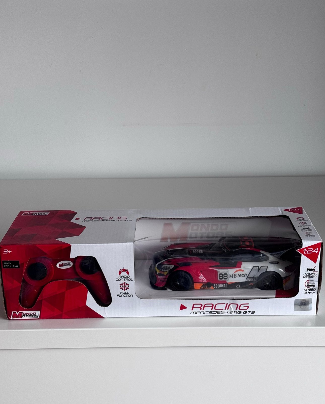 Mondo Motors RC Mercedes AMG GT3, Elektro, Nieuw, Ophalen of Verzenden, Auto onroad
