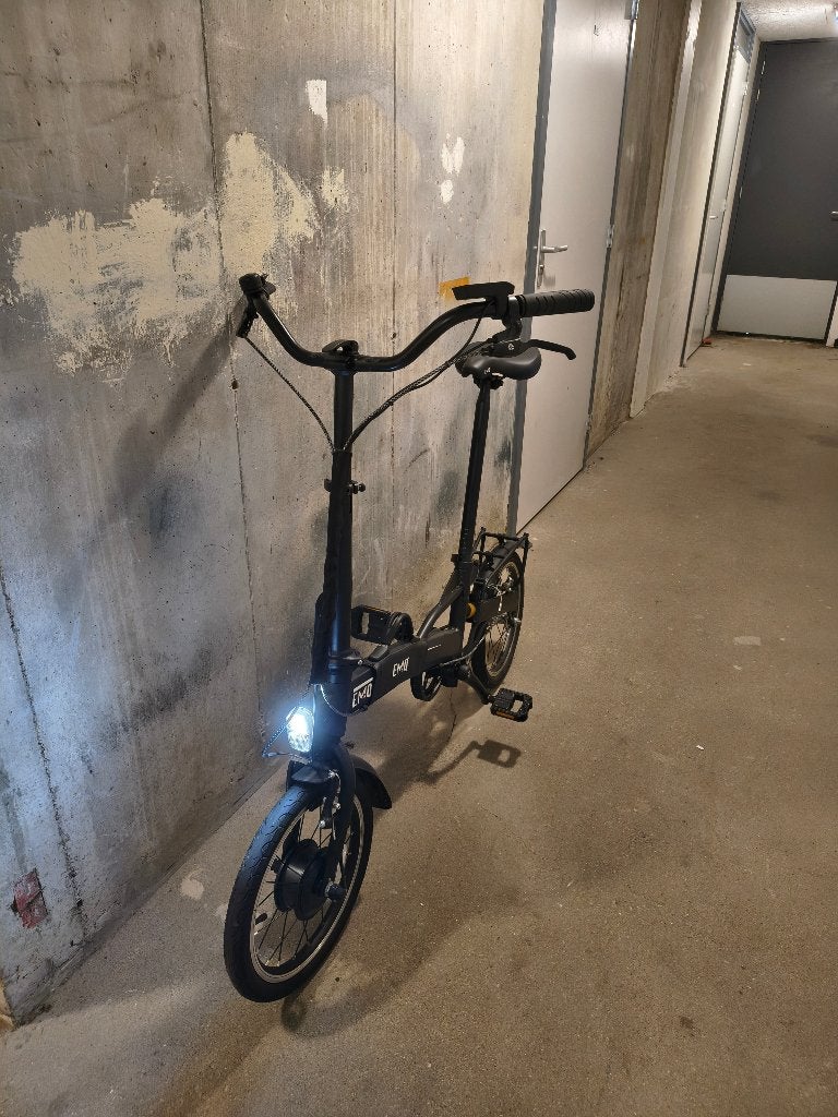 zgan EMQ lichtgewicht vouwfiets ophalen voor 15-10, Gebruikt, 16 tot 18 inch, Totaal opvouwbaar, Ophalen