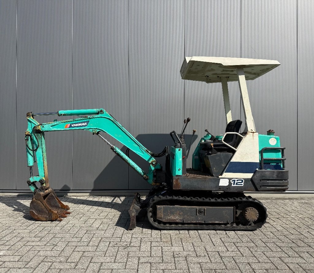 Yanmar B12 minigraver - Goede staat - 3 Cillinder - BTW, Ophalen, Graafmachine