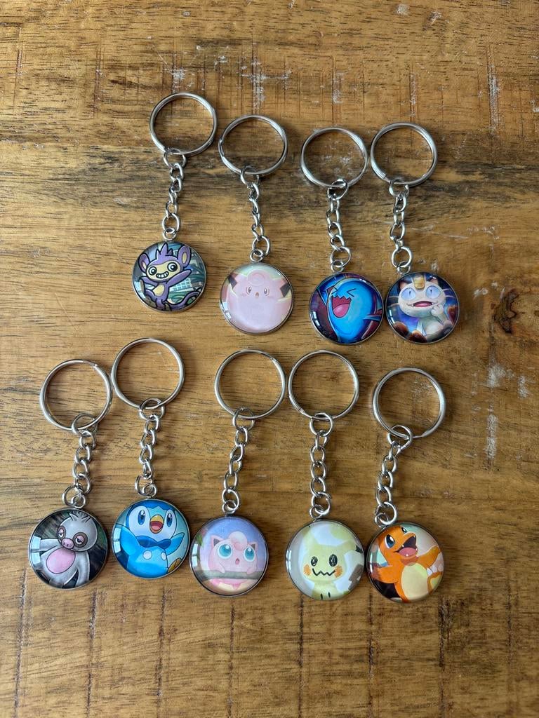 Handgemaakte Pokémon sleutelhangers, Verzamelen, Sleutelhangers, Ophalen of Verzenden, Nieuw, Knuffel of Figuurtje