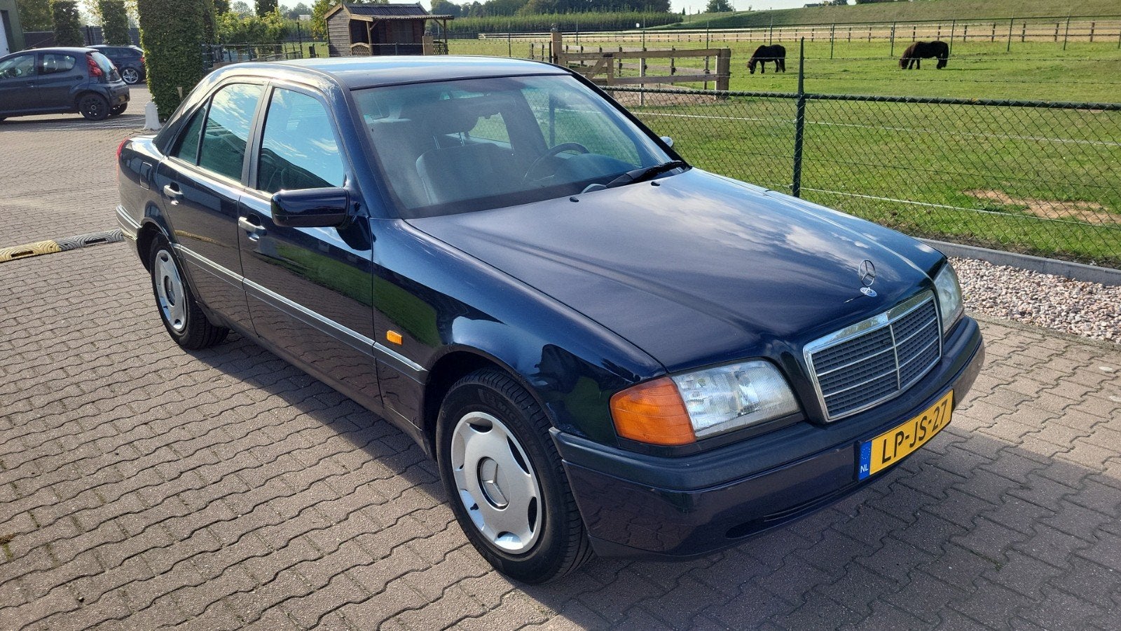 Mercedes-Benz C-Klasse 1.8 C180 AUT 1995 Blauw Apk!, Automaat, Achterwielaandrijving, 4 cilinders, 1799 cc