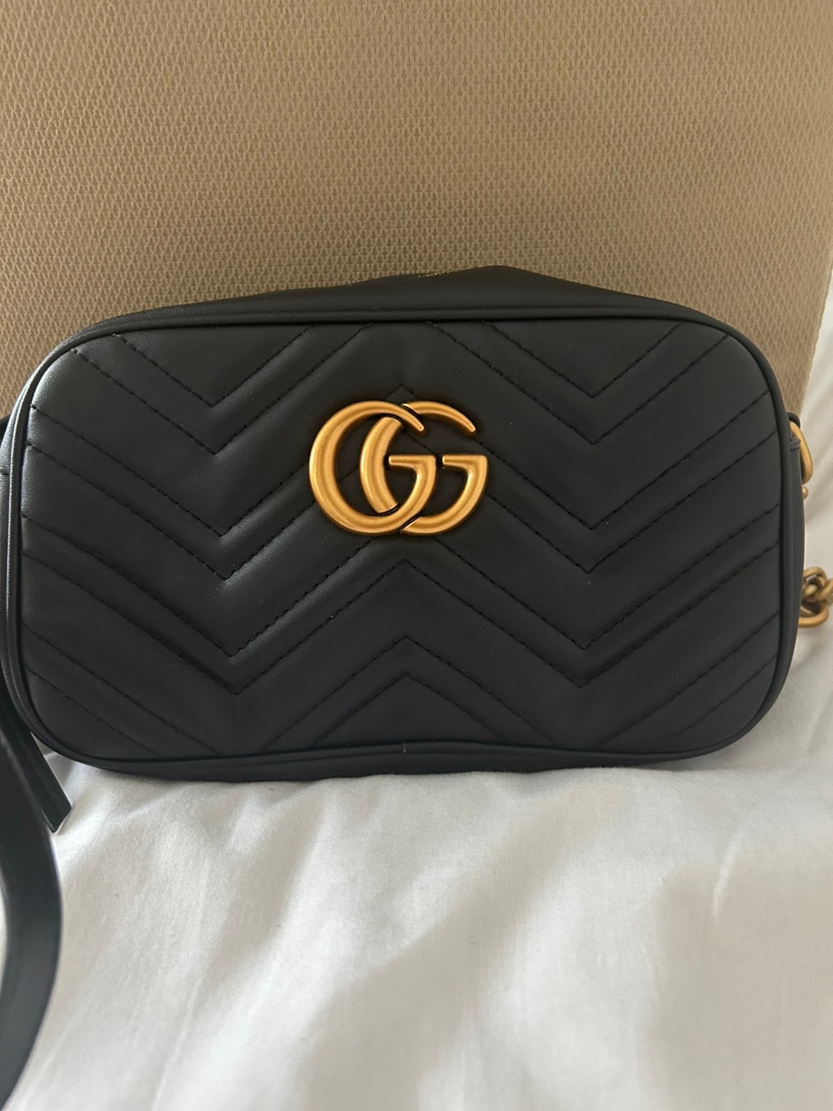 Gucci tas 1:1  zwart nog nieuw, Ophalen of Verzenden, Nieuw, Zwart