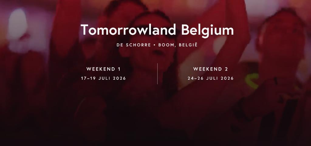 Tomorrowland 2026 - Saturday Pleasure Pass (W2), Eén persoon