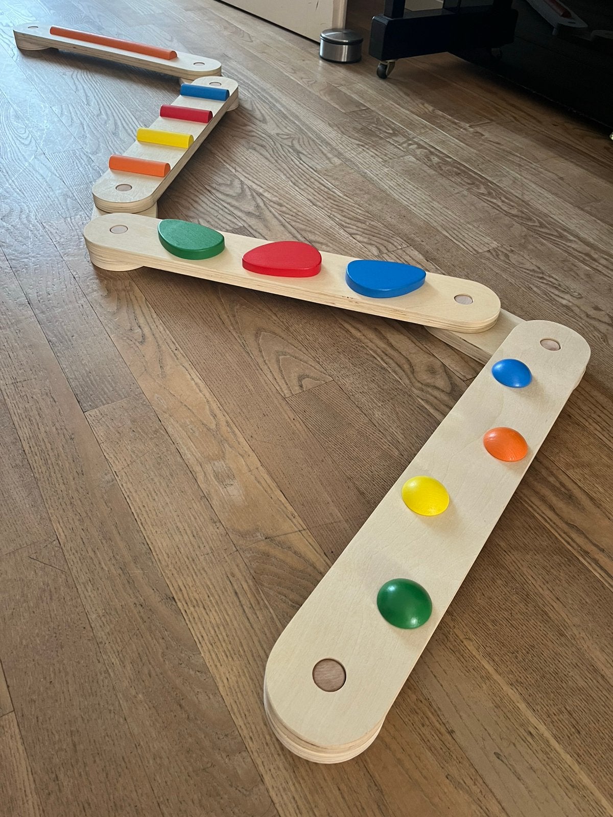 Lupilu houten evenwichtsbalk, Ophalen, Zo goed als nieuw