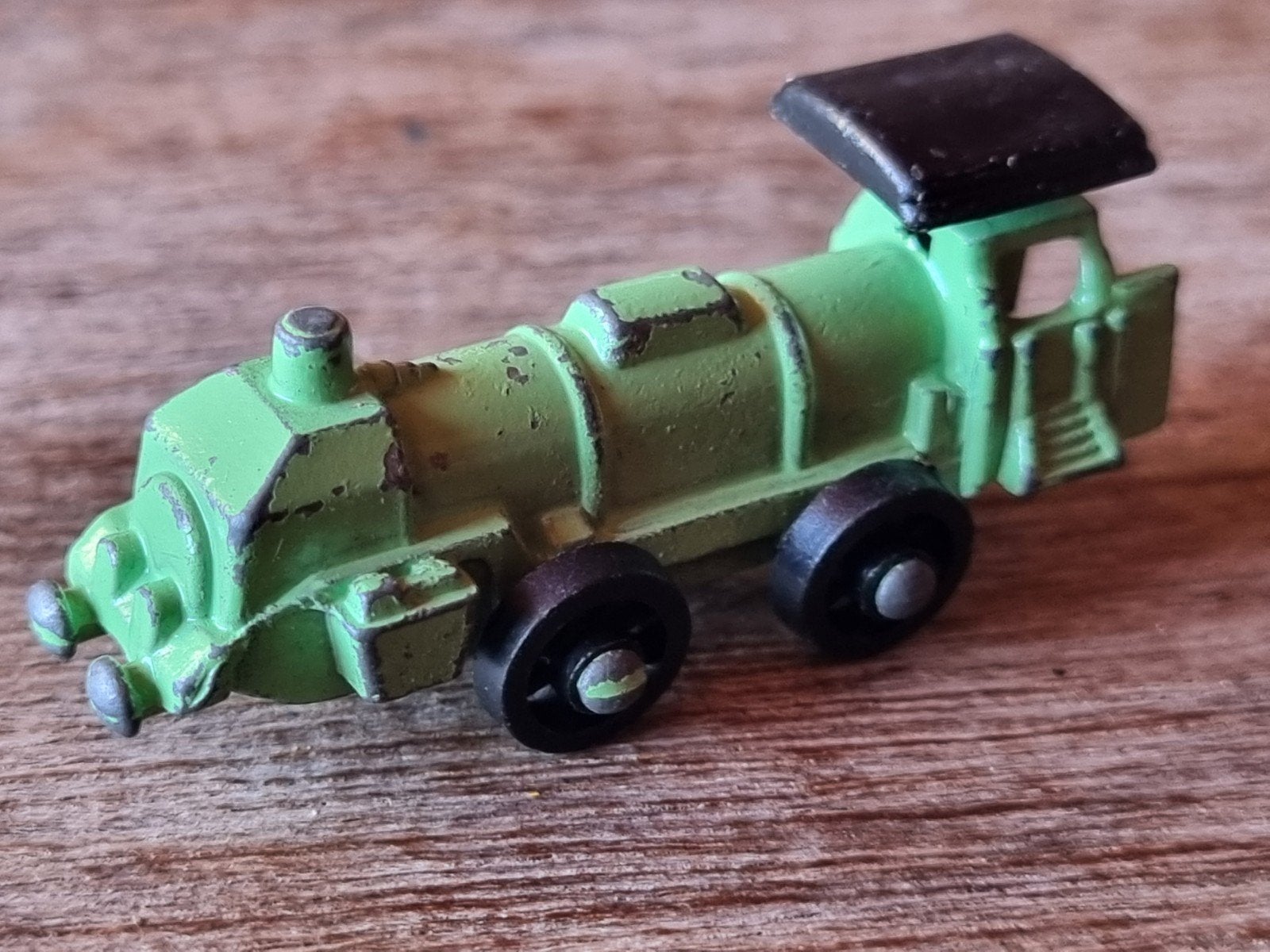 Vintage Groene mini Trein Schaalmodel - Frankrijk 1919, Ophalen of Verzenden, Gebruikt, Trein, Schaalmodel