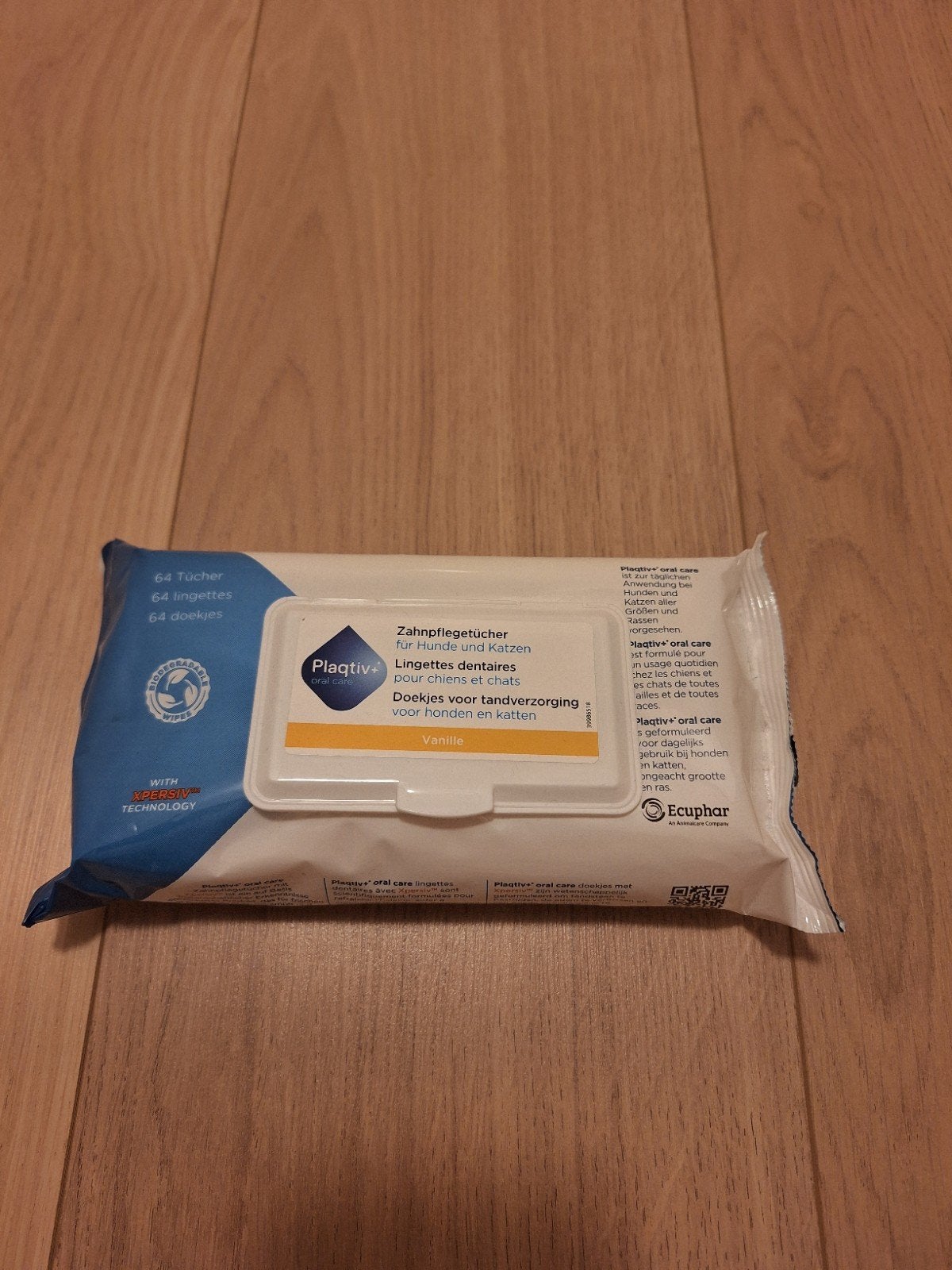 Plaqtiv+ doekjes voor tandreiniging, Dieren en Toebehoren, Ophalen of Verzenden, Zo goed als nieuw