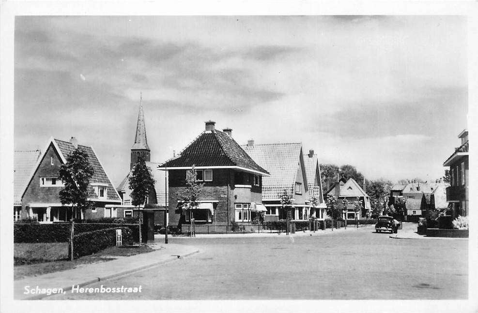 304-230-031 Schagen Herenbosstraat, Verzenden, Voor 1920, Noord-Holland