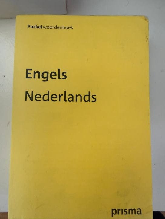 Prisma pocket woordenboek Engels Nederlands, Boeken, Ophalen of Verzenden, Gelezen, Prisma of Spectrum, Engels