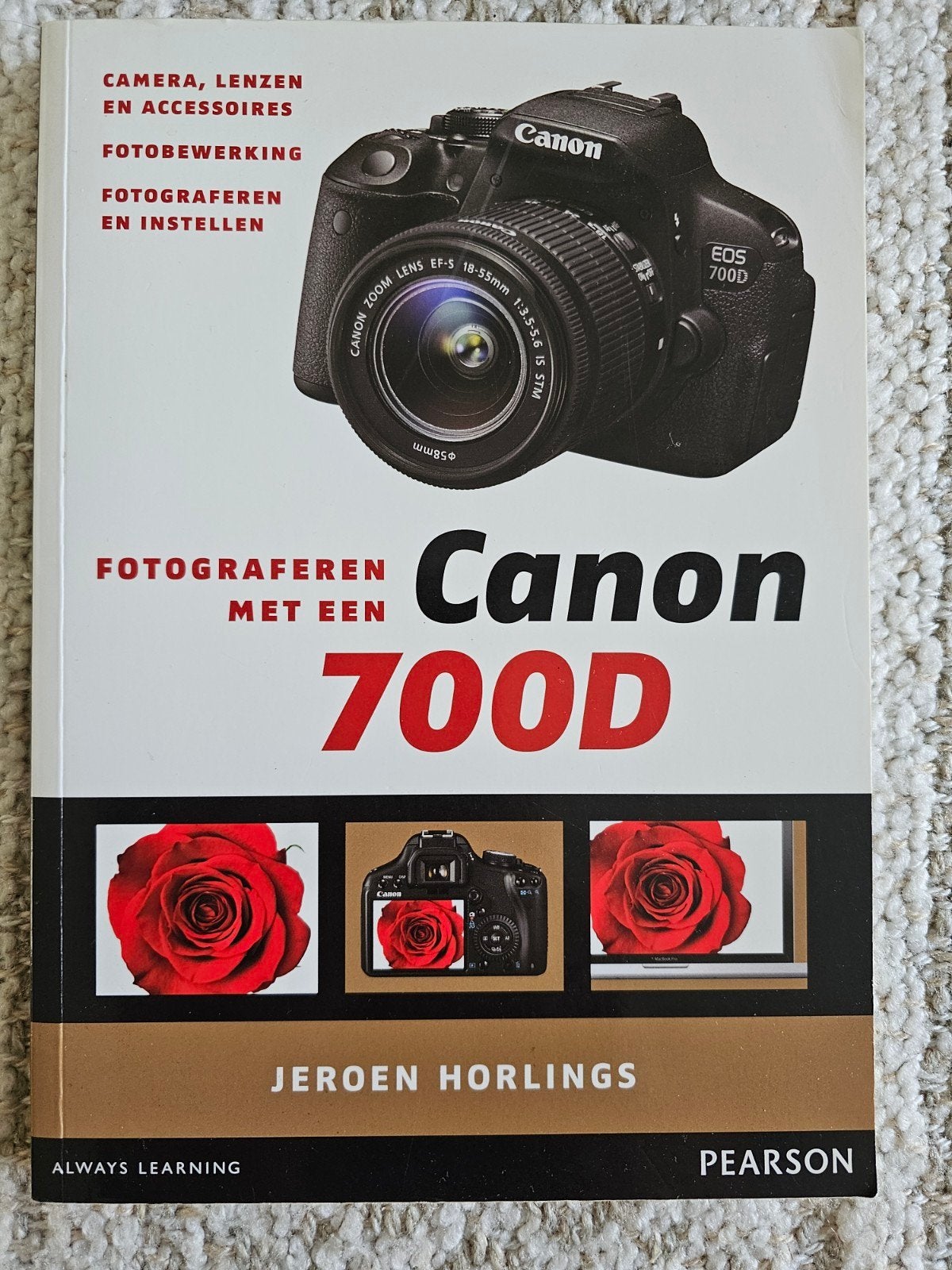 Fotograferen met een Canon 700D, Boeken, Ophalen of Verzenden, Gelezen, Camera's, Jeroen Horlings