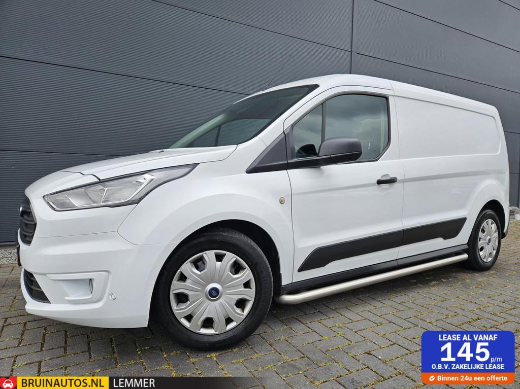 Ford Transit Connect 1.5 EcoBlue L2 Airco Trekh 100 PK, Auto's, Bestelauto's, Gebruikt, Euro 6, 4 cilinders, Wit