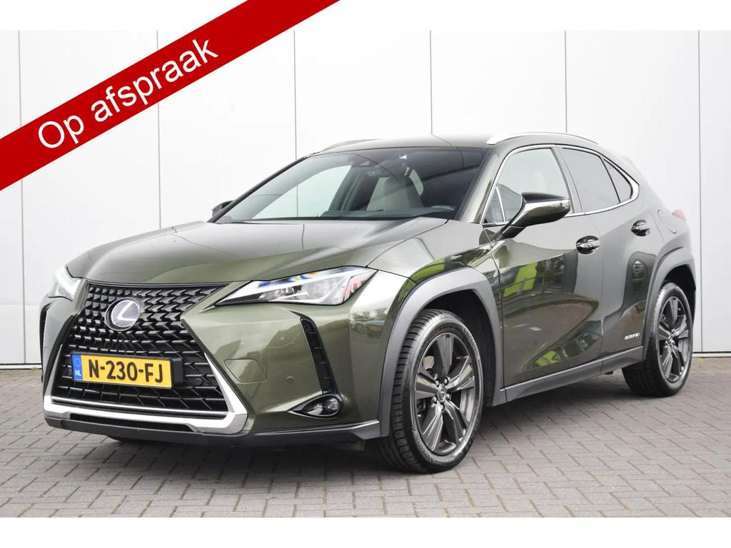 Lexus UX 250h Luxury Line Leer/Verwarmd Navi/Ca € 23.950,0, Gebruikt, Leder, Bedrijf, Hybride Elektrisch/Benzine