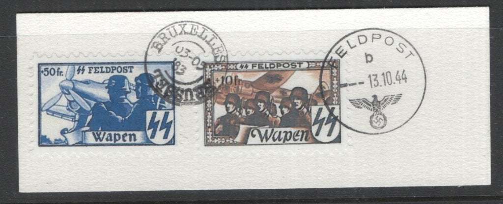 Derde Rijk - Veldpost - Zegels - 1944, Postzegels en Munten, Verzenden, Overige typen