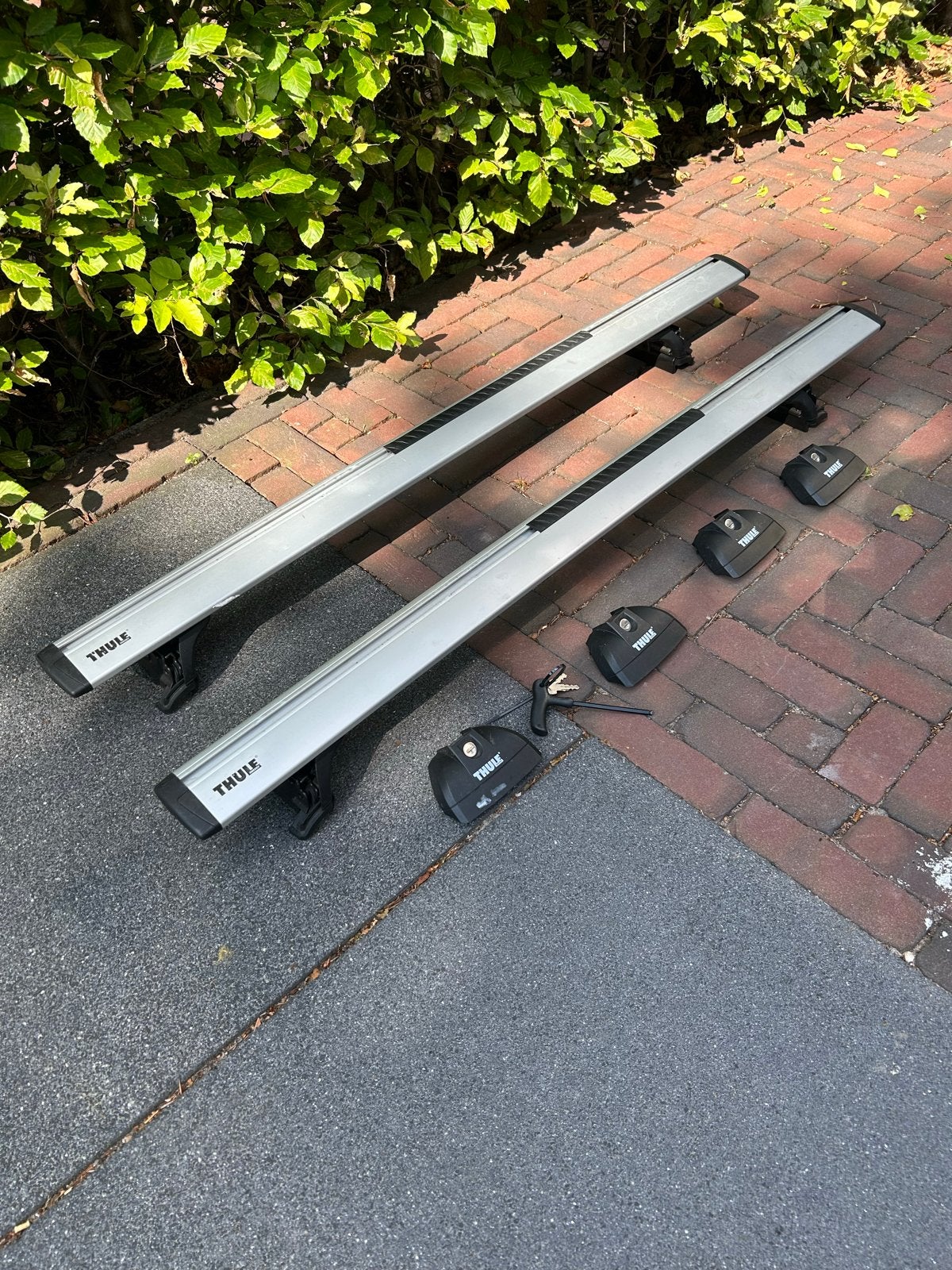 Thule dakdragers BMW F31 gesloten dakrails, Ophalen, Gebruikt