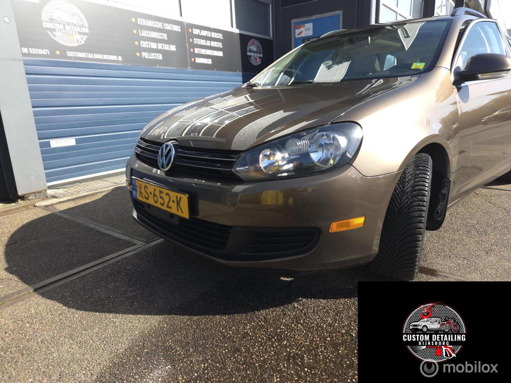 Volkswagen jetta (golf) UNIEK *autom*pano*NAP*, Auto's, Volkswagen, Automaat, Euro 5, Gebruikt, Bruin