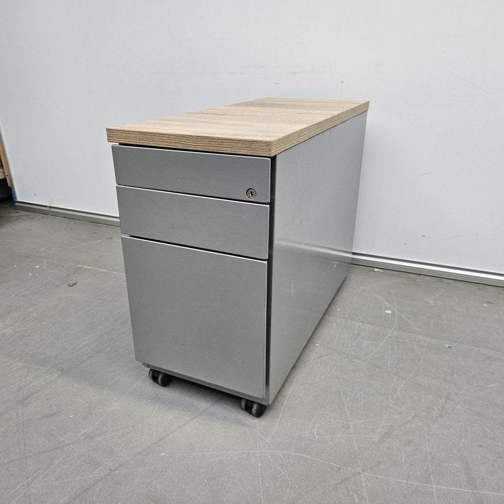 Ahrend ladeblok extra smal NIEUW topblad - 58x32x76 cm, Niet ingevuld, Gebruikt, Niet ingevuld, Niet ingevuld