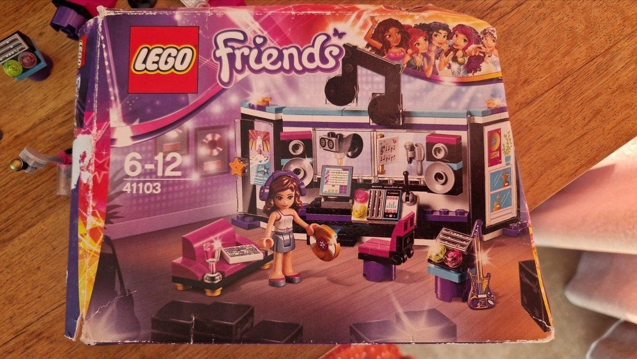 LEGO Friends 41103 Popster Opnamestudio met Olivia, Ophalen of Verzenden, Gebruikt, Overige merken