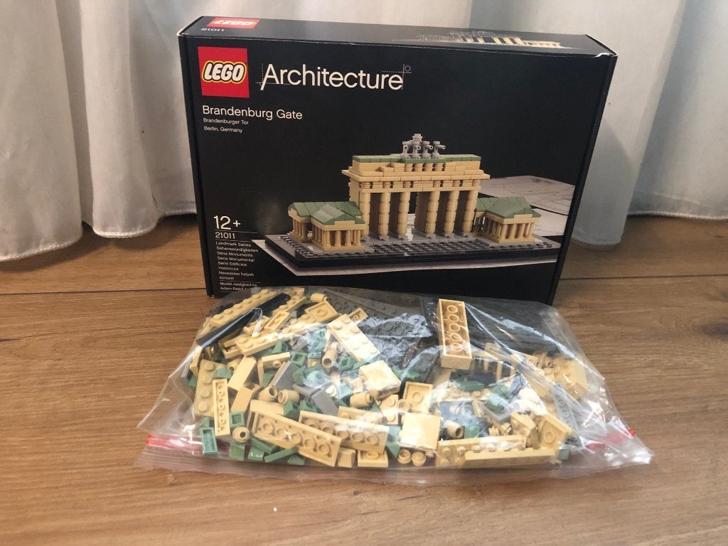 Lego Architecture - 21011 - Brandenburger Tor, Lego.com/service, Ophalen of Verzenden, Zo goed als nieuw, LEGO System A/S