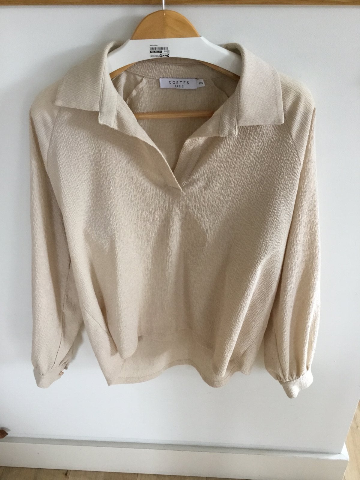 Blouse van Costes, Ophalen of Verzenden, Gedragen, Maat 34 (XS) of kleiner, Beige