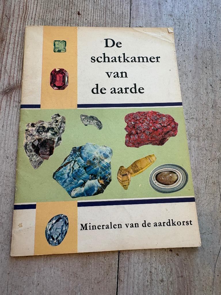 De schatkamer van de aarde Mineralen, edelstenen, Boeken, Ophalen of Verzenden