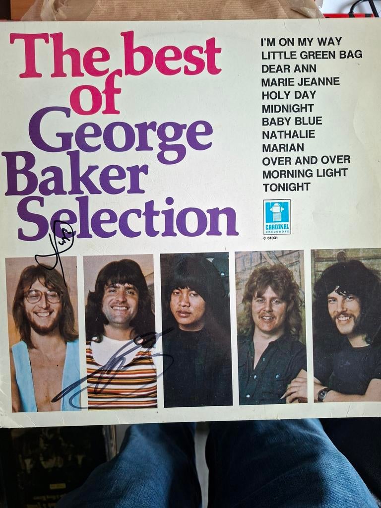 Gesigneerde LP George Baker. Handtekeningen., Ophalen of Verzenden, 12 inch, Poprock