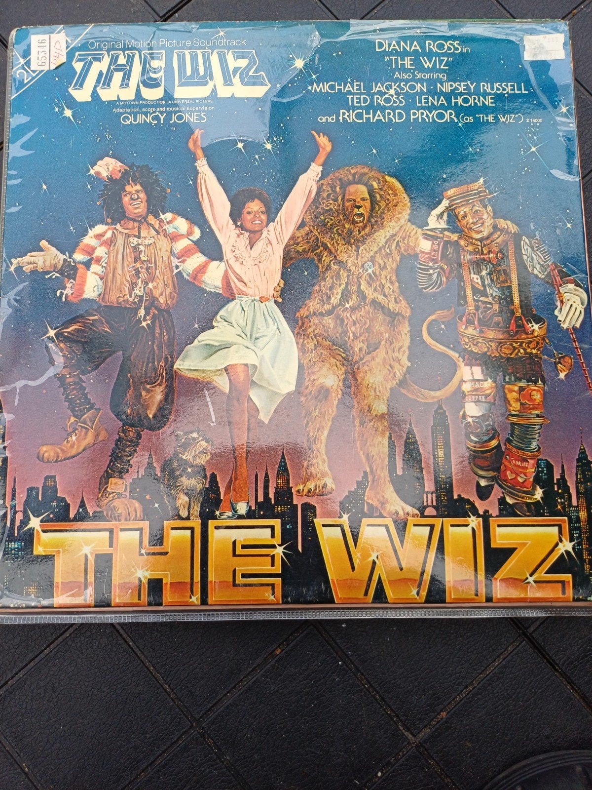 Dubbel elpee the wiz, Ophalen, Zo goed als nieuw, 12 inch