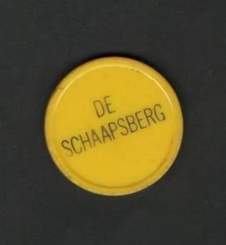 Consumptiemunt Zandberg Drenthe De Schaapsberg (1)., Ophalen of Verzenden, Zo goed als nieuw