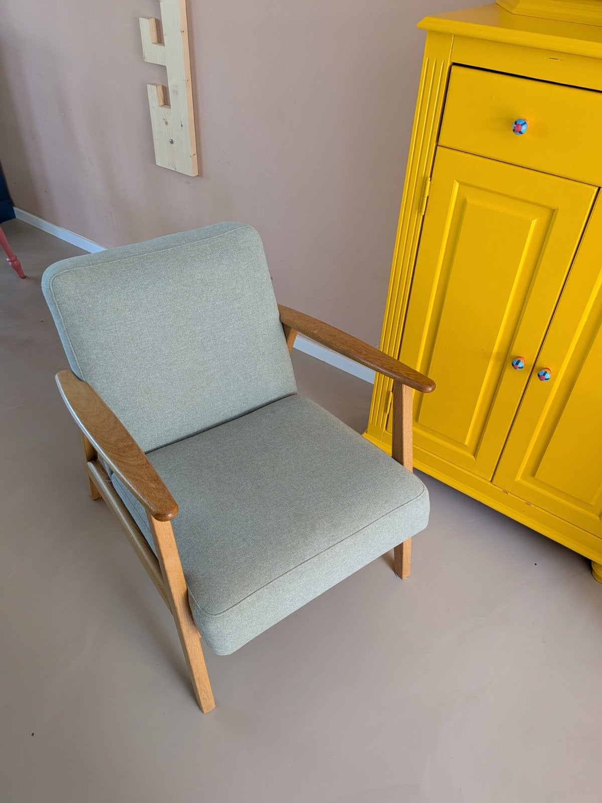 Ikea ekenåset lichtgroen, gereinigd en klaar voor nieuw huis, Overige kleuren, Ophalen of Verzenden, Zo goed als nieuw, Stof