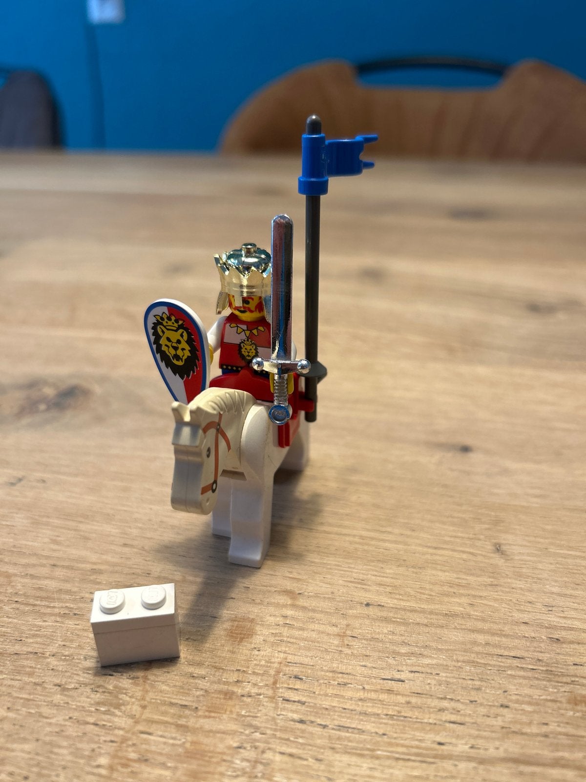 Lego 6008 Castle Royal King compleet, Compleet, Gebruikt, Lego, Ophalen of Verzenden